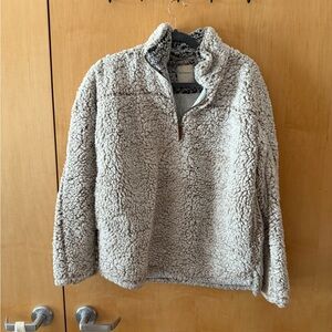 Cozy Cream Sherpa Pullover